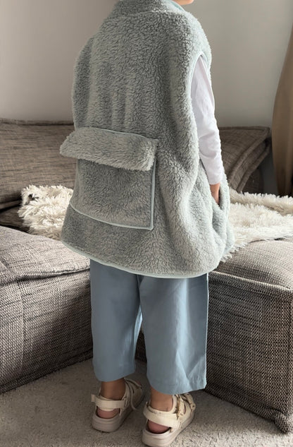 Pantalon oversize - bleu ciel