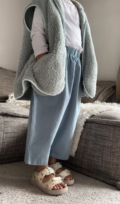 Pantalon oversize - bleu ciel