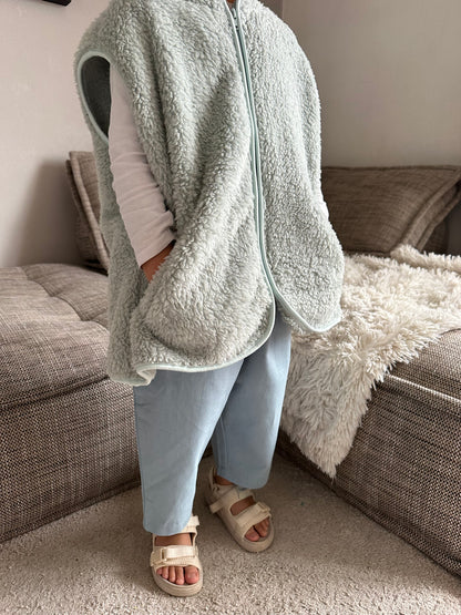 Pantalon oversize - bleu ciel