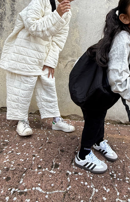 Le pantalon " square" - noir
