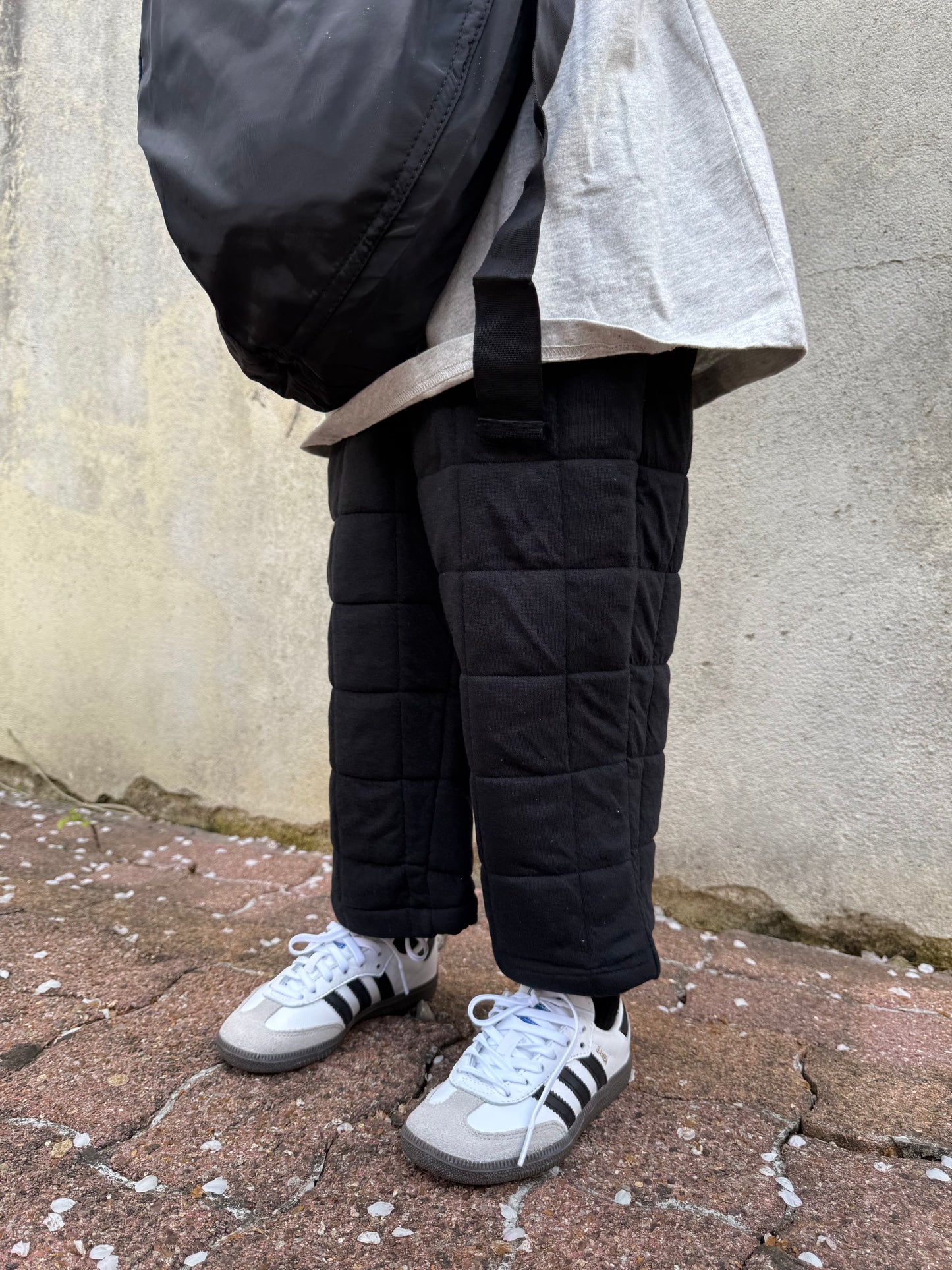 Le pantalon " square" - noir