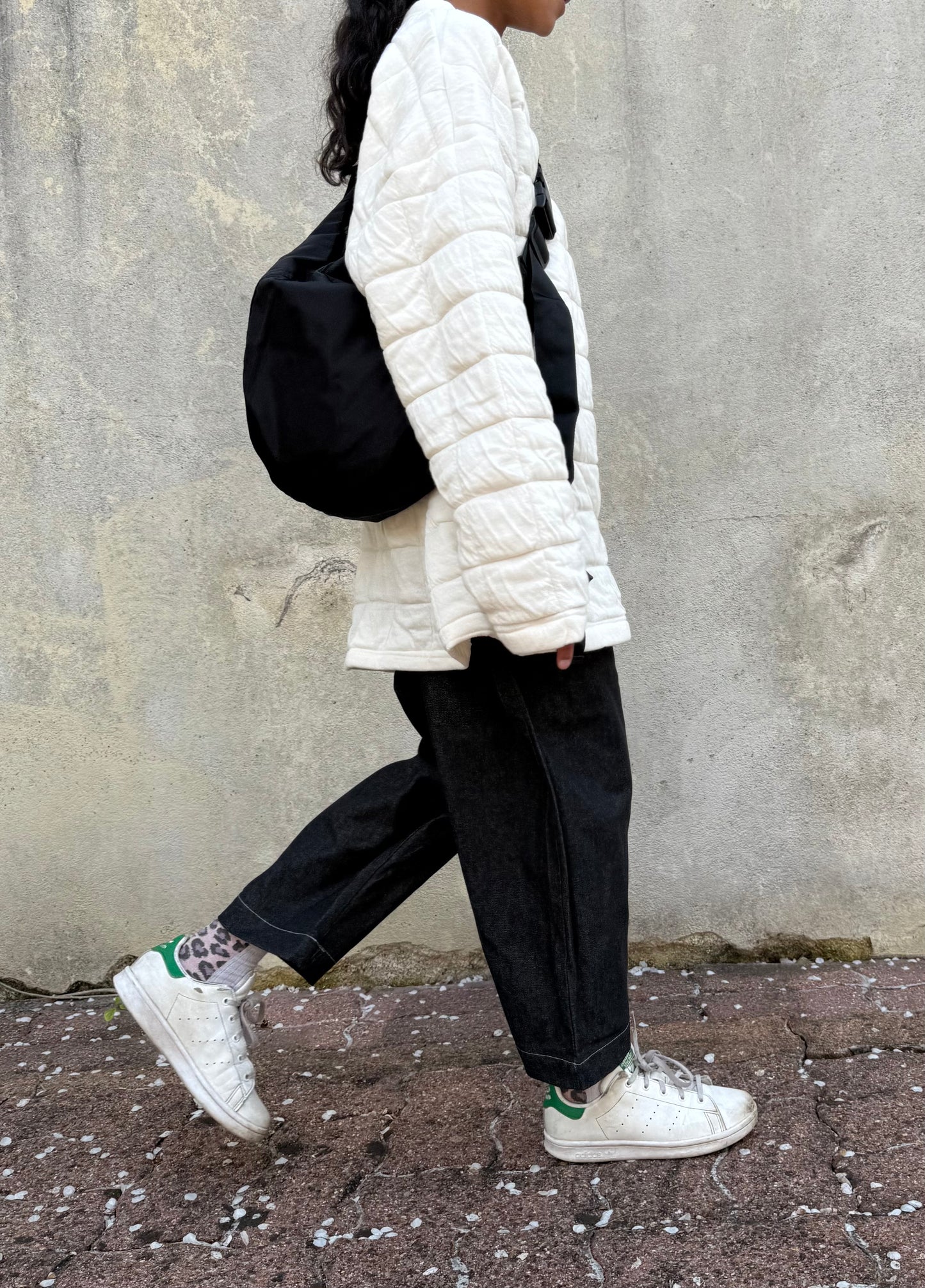 Le jean oversize - noir