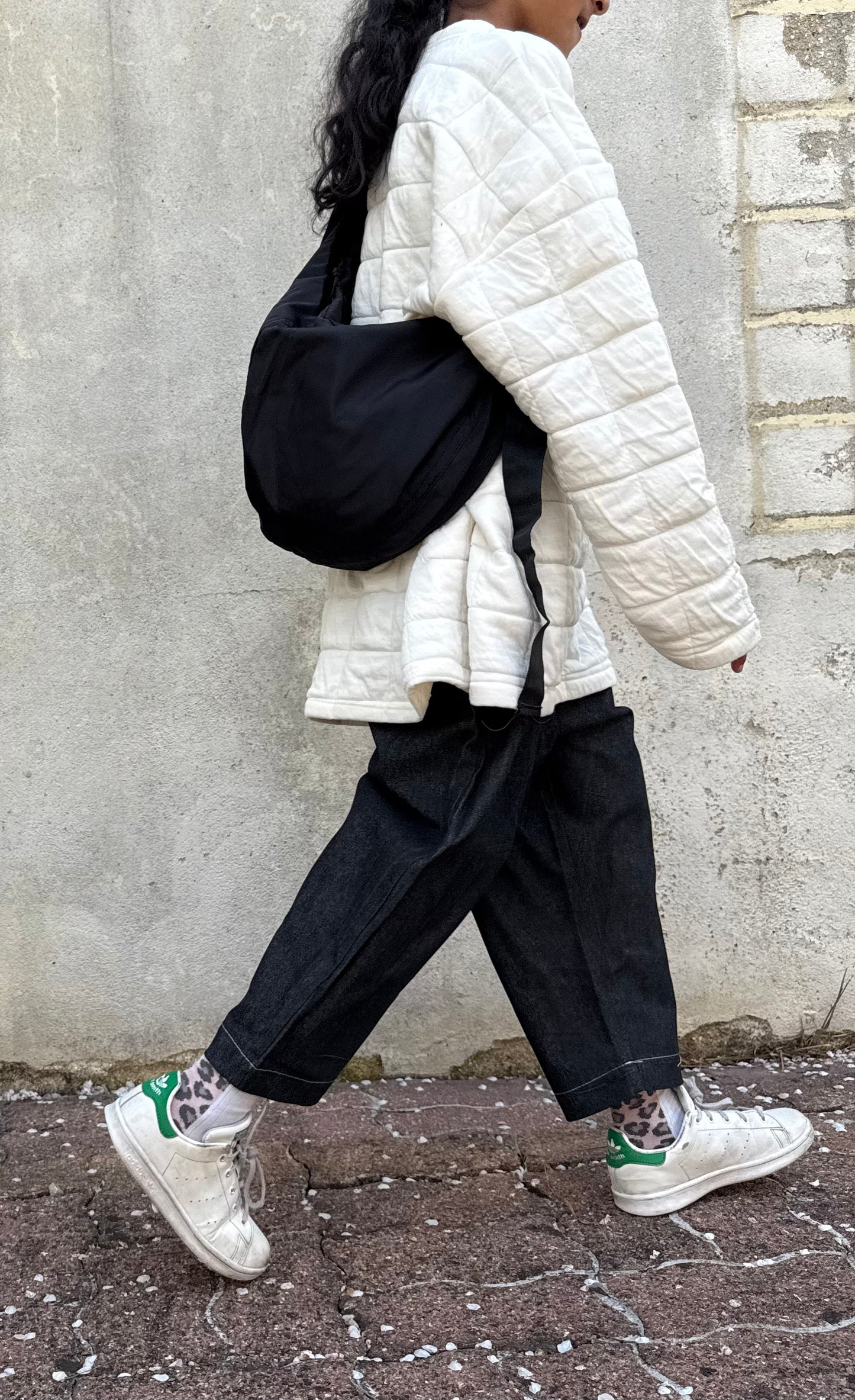 Le jean oversize - noir