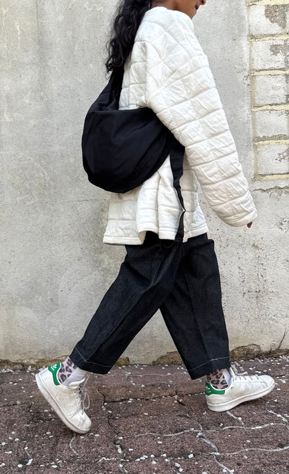 Le jean oversize - noir