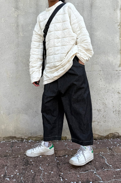 Le jean oversize - noir