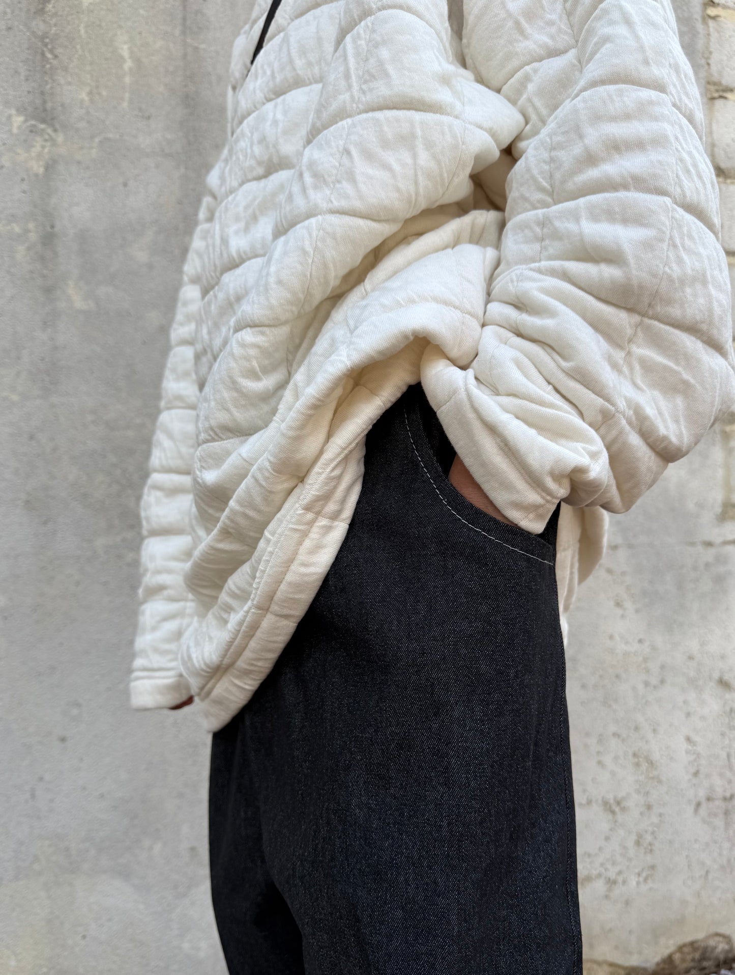 Le jean oversize - noir