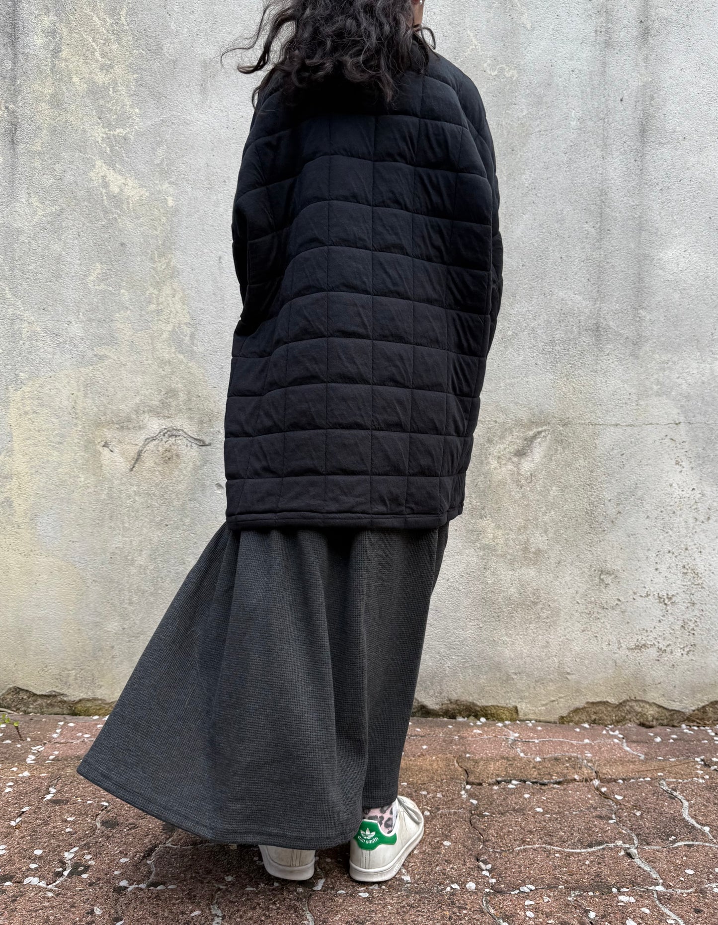 Jupe maille - gris